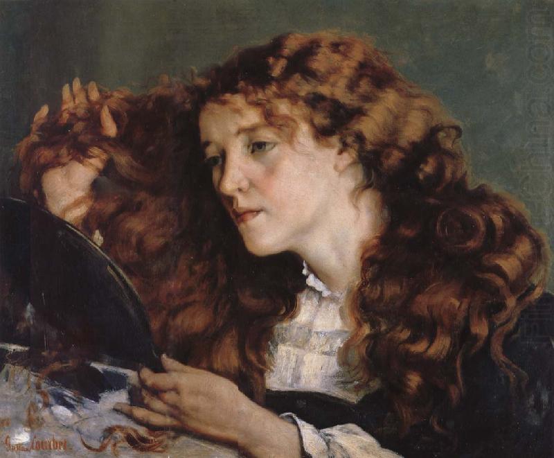 The Beautiful Irish Girl, Gustave Courbet